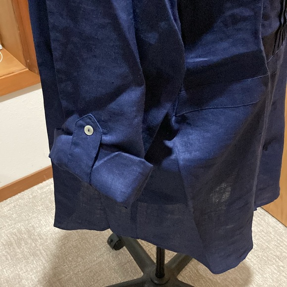 Women’s plus-size linen tunic - Picture 4 of 6